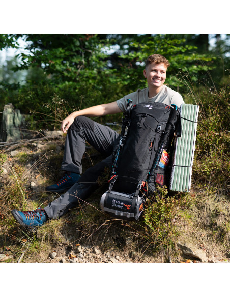 ТРЕКИНГ РАНИЦА ЧЕРНА NORDKAPP 65L NILS CAMP