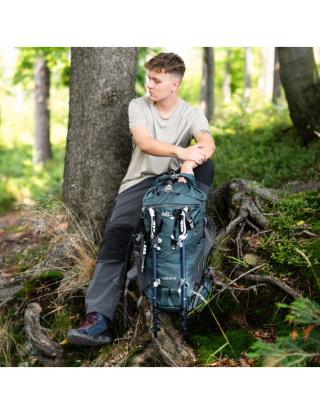 ТРЕКИНГ РАНИЦА ЗЕЛЕНА KJOLEN 40L NILS CAMP