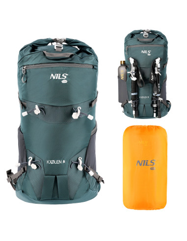 ТРЕКИНГ РАНИЦА ЗЕЛЕНА KJOLEN 40L NILS CAMP