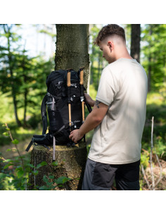 ТРЕКИНГ РАНИЦА ЧЕРНА KJOLEN 40L NILS CAMP