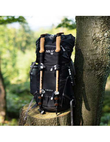 ТРЕКИНГ РАНИЦА ЧЕРНА KJOLEN 40L NILS CAMP