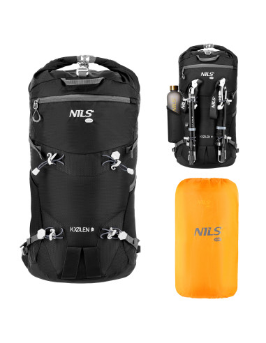 ТРЕКИНГ РАНИЦА ЧЕРНА KJOLEN 40L NILS CAMP