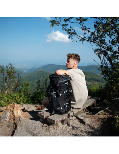 ТРЕКИНГ РАНИЦА ЧЕРНА KJOLEN 40L NILS CAMP