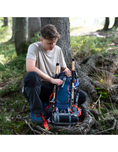 ТРЕКИНГ РАНИЦА ТЪМНОСИНЯ NORTHLAKE 30Л+10 NILS CAMP