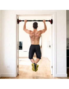 Опъваща се щанга за рамка на вратата с тройна стабилизация HMS 2