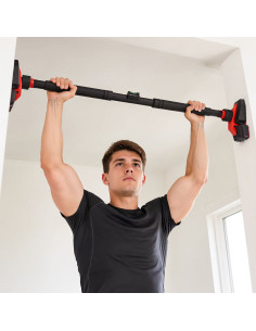 Опъваща се щанга за рамка на вратата с тройна стабилизация HMS