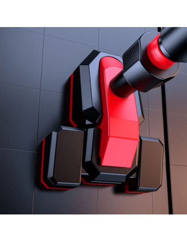 Опъваща се щанга за рамка на вратата с тройна стабилизация HMS