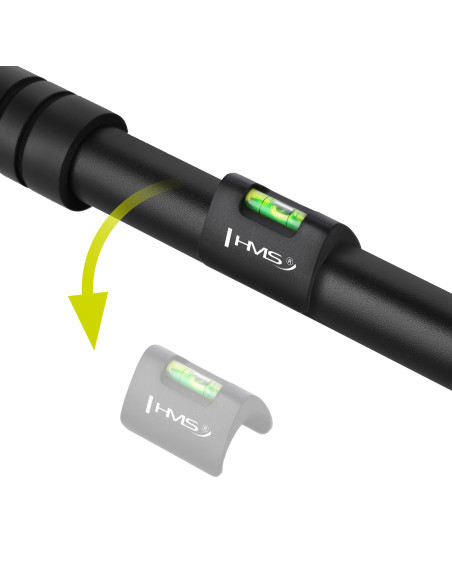 Опъваща се щанга за рамка на вратата с тройна стабилизация HMS