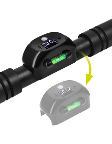 Опъваща се щанга за рамка на вратата с четворна стабилизация HMS