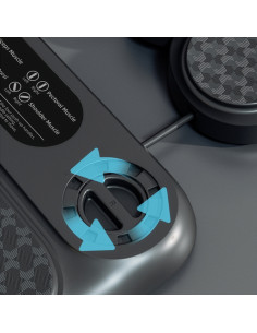 Многофункционална дъска за лицеви опори и планк с ластици за съпротивление HMS