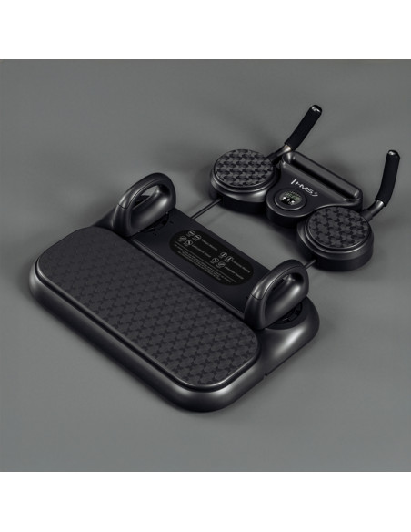 Многофункционална дъска за лицеви опори и планк с ластици за съпротивление HMS