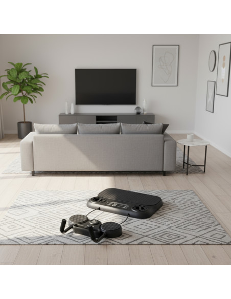 Многофункционална дъска за лицеви опори и планк с ластици за съпротивление HMS