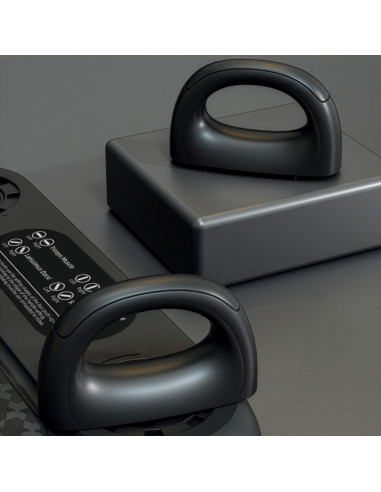 Многофункционална дъска за лицеви опори и планк с ластици за съпротивление HMS