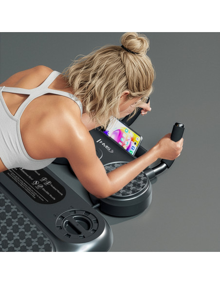 Многофункционална дъска за лицеви опори и планк с ластици за съпротивление HMS