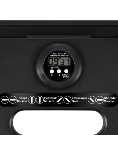 Многофункционална дъска за лицеви опори с ластици за съпротивление 3 в 1 HMS