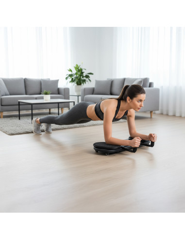 Многофункционална дъска за лицеви опори с ластици за съпротивление 3 в 1 HMS