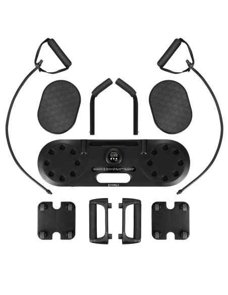 Многофункционална дъска за лицеви опори с ластици за съпротивление 3 в 1 HMS