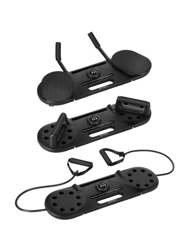 Многофункционална дъска за лицеви опори с ластици за съпротивление 3 в 1 HMS