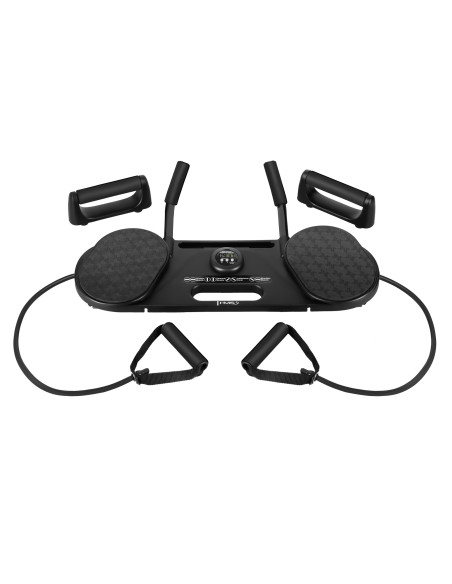 Многофункционална дъска за лицеви опори с ластици за съпротивление 3 в 1 HMS