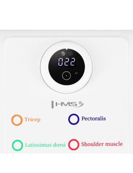 Многофункционална дъска за лицеви опори с брояч за повторения HMS