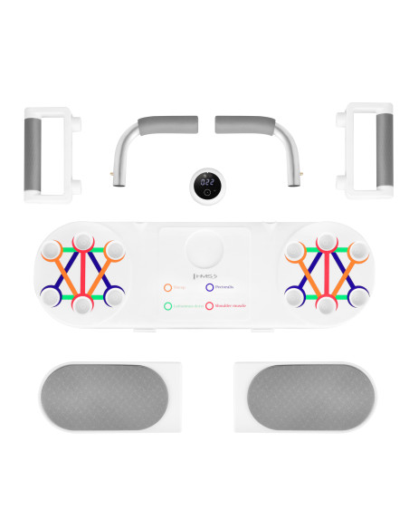 Многофункционална дъска за лицеви опори с брояч за повторения HMS