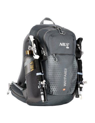 ТРЕКИНГ РАНИЦА СИВА WAYFARER 35L NILS CAMP