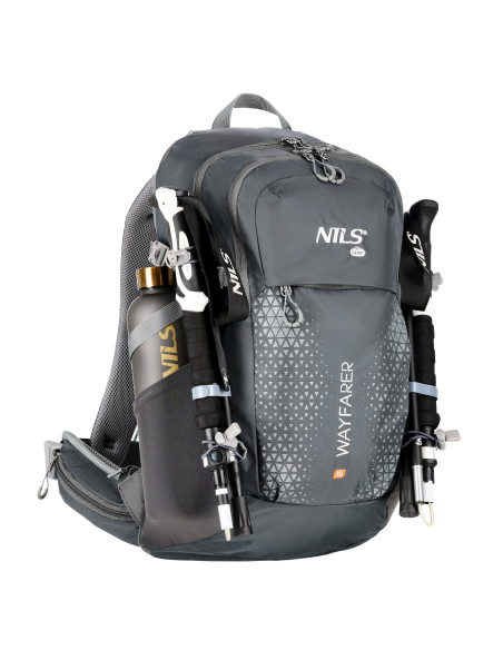 ТРЕКИНГ РАНИЦА СИВА WAYFARER 35L NILS CAMP