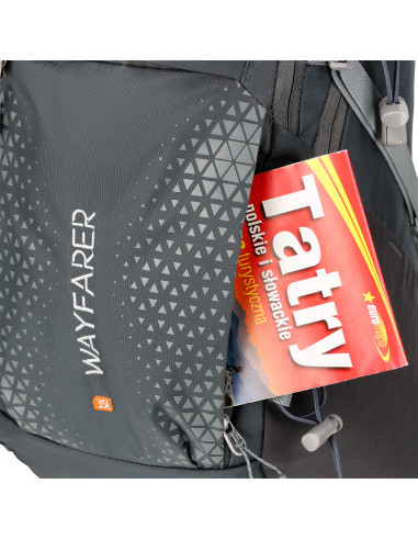 ТРЕКИНГ РАНИЦА СИВА WAYFARER 35L NILS CAMP