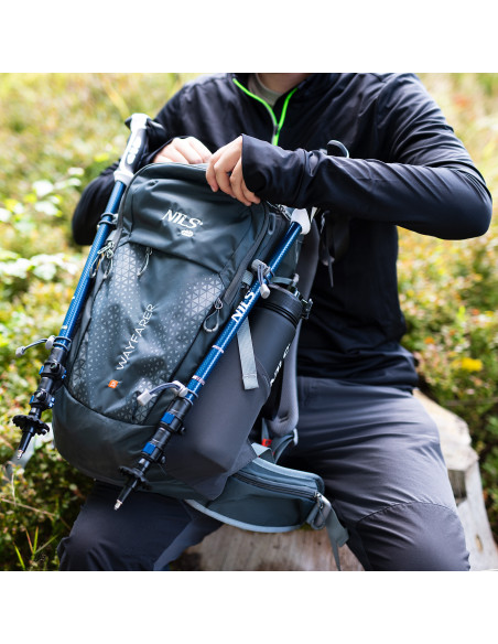 ТРЕКИНГ РАНИЦА СИВА WAYFARER 35L NILS CAMP