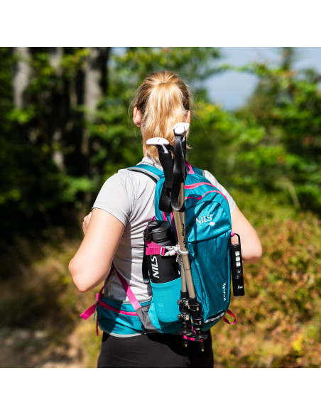 ПЪТНА РАНИЦА ТЮРКОАЗЕНА 18л NILS CAMP