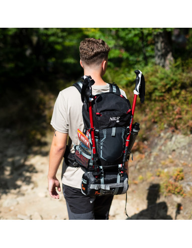 ТРЕКИНГ РАНИЦА ЧЕРНА NORTHLAKE 30L+10 NILS CAMP