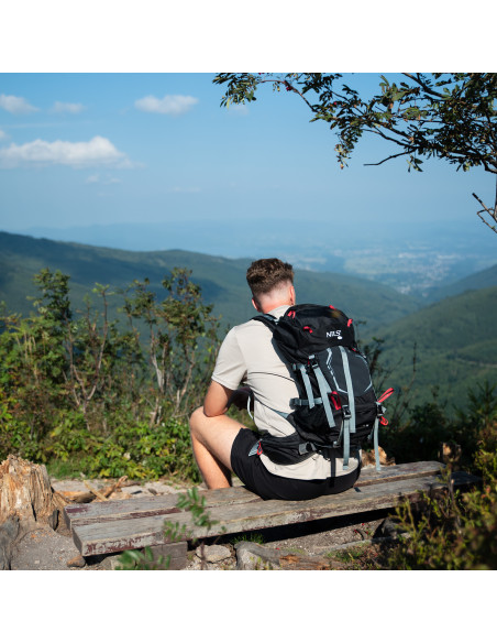 ТРЕКИНГ РАНИЦА ЧЕРНА NORTHLAKE 30L+10 NILS CAMP