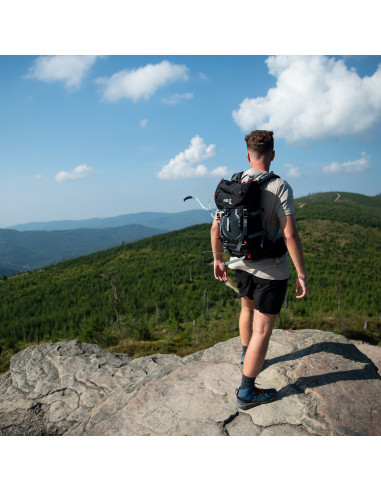 ТРЕКИНГ РАНИЦА ЧЕРНА NORTHLAKE 30L+10 NILS CAMP