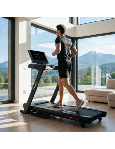 ДОМАШНА БЯГАЩА ПЪТЕКА С ФУНКЦИЯ ЗА НАКЛОН И СПУСКАНЕ HMS 2