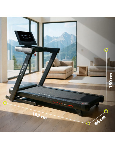 ДОМАШНА БЯГАЩА ПЪТЕКА С ФУНКЦИЯ ЗА НАКЛОН И СПУСКАНЕ HMS