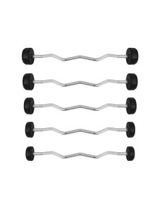 HMS GSL-50 50 кг гумена щанга, счупена щанга