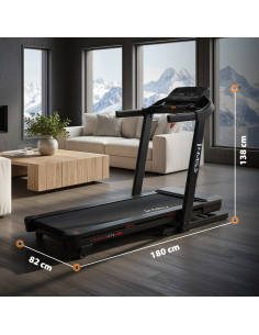 ДОМАШНА БЯГАЩА ПЪТЕКА С ФУНКЦИЯ ЗА НАКЛОН И СПУСКАНЕ HMS 2