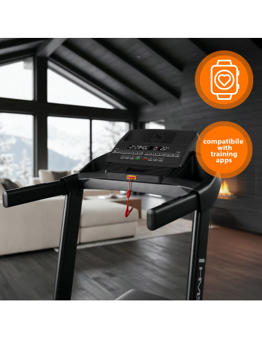 ДОМАШНА БЯГАЩА ПЪТЕКА С ФУНКЦИЯ ЗА НАКЛОН И СПУСКАНЕ HMS