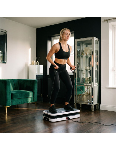 ВИБРАЦИОННА ПЛАТФОРМА С ДРЪЖКИ ЗА ЛИЦЕВИ ОТСТЪПКИ HMS