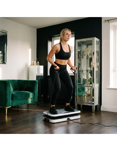 ВИБРАЦИОННА ПЛАТФОРМА С ДРЪЖКИ ЗА ЛИЦЕВИ ОТСТЪПКИ HMS