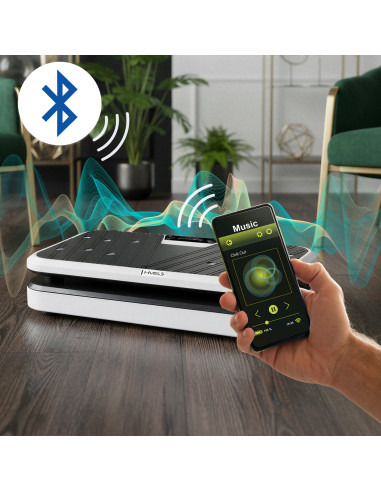 ВИБРАЦИОННА ПЛАТФОРМА С ДРЪЖКИ ЗА ЛИЦЕВИ ОТСТЪПКИ HMS