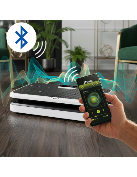 ВИБРАЦИОННА ПЛАТФОРМА С ДРЪЖКИ ЗА ЛИЦЕВИ ОТСТЪПКИ HMS