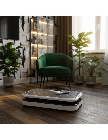 ВИБРАЦИОННА ПЛАТФОРМА С ДРЪЖКИ ЗА ЛИЦЕВИ ОТСТЪПКИ HMS