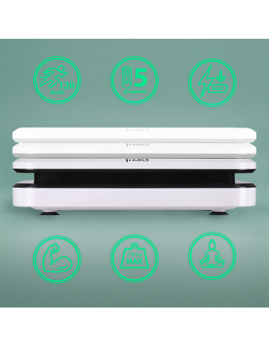 ВИБРАЦИОННА ПЛАТФОРМА С ДРЪЖКИ ЗА ЛИЦЕВИ ОТСТЪПКИ HMS