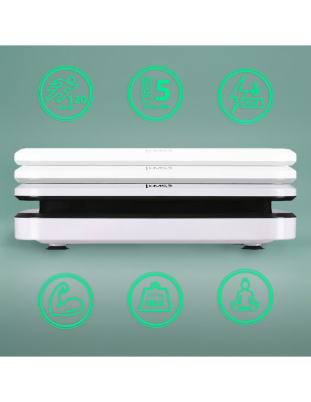 ВИБРАЦИОННА ПЛАТФОРМА С ДРЪЖКИ ЗА ЛИЦЕВИ ОТСТЪПКИ HMS