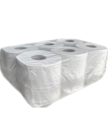 Тоалетна хартия 12бр ДИСПЕНСЪР РЕЦИКЛИРАНА БЯЛА