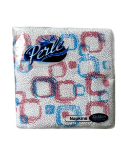 Салфетки Perle цветни 60бр.