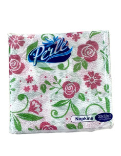 Салфетки Perle цветни 60бр. 2