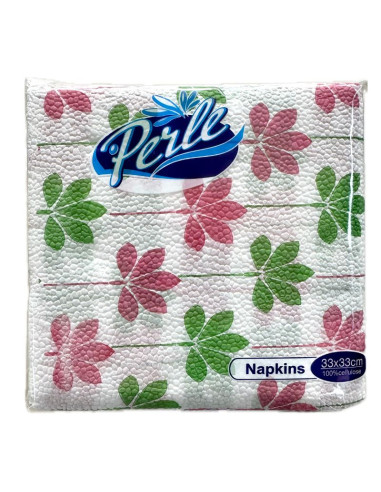 Салфетки Perle цветни 60бр.