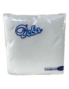 Салфетки Дева бели 60бр.